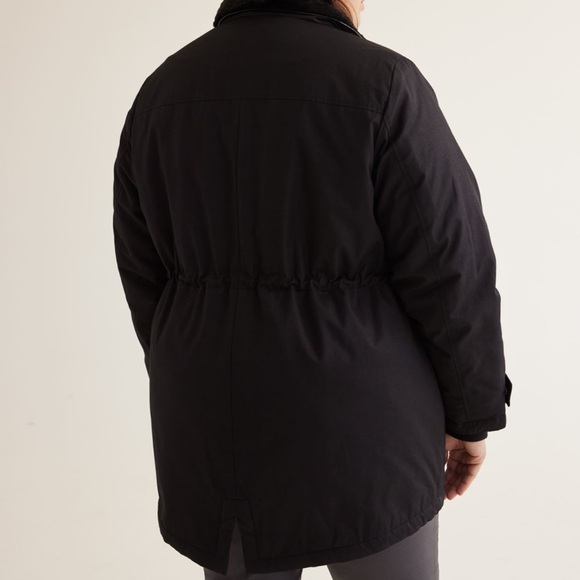 Responsible Lined Parka Jacket with removable hood in size 3X - Picture 3 of 6